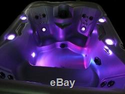 Brand New Luxury Wizard Rendezvous LS Hot Tub/Spa with Full LED Lighting