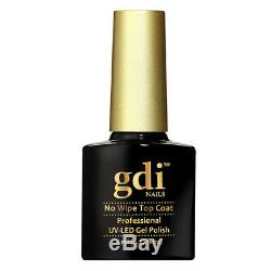 Brand New gdi Nails 8ml No Wipe Top Coat UV/LED Gel Nail Polish, Free Post