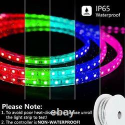 Brillihood Flexible LED RGB Rope Light Strip Multi Color Changing SMD 5050 LE