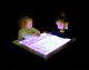 Bubble Table Coffee Table Childrens Sensory Play Table Colour Changing Remote