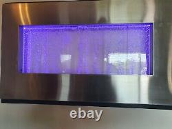 Bubble hanging landscape water wall with colour-changing leds