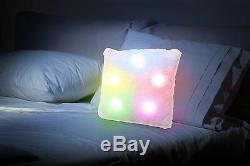 Calming Autism Sensory LED Light-Up Pillow Colour Changing Mood Cushion ADHD