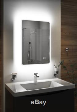 Cassellie LED Colour Changing BlueTooth Mirror 700 x 500 Touch Sensor Demister