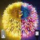 Christmas Lights Outdoor 720 Led 328ft Color Changing String Lights Warm Whit