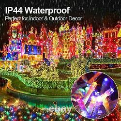 Christmas Lights Outdoor 720 LED 328ft Color Changing String Lights Warm Whit