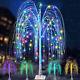 Colorful Led Weeping Willow Tree Lights Lighted Color Changing 5ft Christmas
