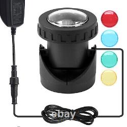 Colour Changing LED Submersible Garden Pool Fountain Lamp Underwater Spot Lights