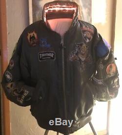 CyberPunk 2077 MA-1 jacket With Color Changing LED Collar