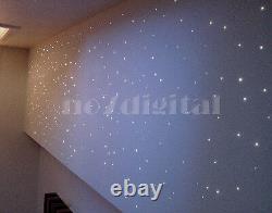 DIY twinkle star fiber optic light RGBW led APP control 600stars fairy light