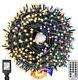 Decute 800leds 272ft Colors Changing Christmas String Lights 4 Colors In 1 Stran