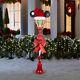 Disney Magic Holiday Mickey Mouse 5ft Color Changing Led Lamp Post Christmas