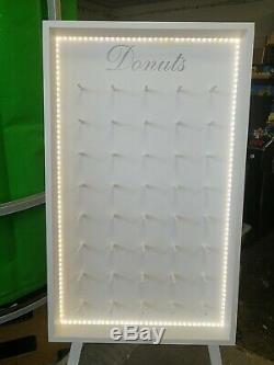 Donut wall for sale made to order. White or colour changing LEDS