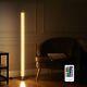 Edishine Led Corner Floor Lamp, Rgb Color Changing Lamps With Remote, 45mode