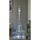 Eiffel Tower Crystal Sparkly Diamante Silver Floor Standing Led Lamp 146cm Home
