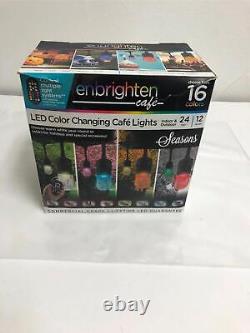 Enbrighten Cafe Led Color Changing Cafe Lights Indoor/outdoor New (mss5)
