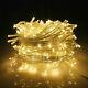 Fairy String Lights 10m 50led Mains Plug In Christmas Tree Indoor Outdoor Light