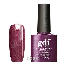 Gdi Fine Glitter/Shimmer Range R23 Grape Buste UV/LED Gel Nail Polish