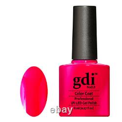 Gdi NAILS Neon Range N07-HOT DIVA UV/LED Soak Off Gel Nail Polish. UK Brand