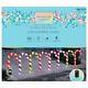 Gemmy Orchestra Of Lights 8 Color Changing Candy Cane Christmas Pathway Markers