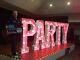 Giant Led Illuminated Letters Carnival Marquee Rgb Colour Changing New Price