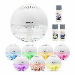 Globe Fresh Air Revitalizer Purifier Ioniser Humidifier With Colour Changing Led