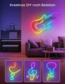 Govee Neon LED Strip 3M Smart-Home App Musik Sync Alexa Google Assistant RGB NEU