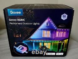 Govee RGBIC LED Permanent Outdoor Lights IP67 50 ft SHIPS ASAP BRAND NEW 72 MODE