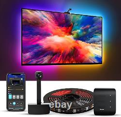 Govee Wifi LED TV Backlights with Camera, Dreamview T1 Smart RGBIC TV Light for
