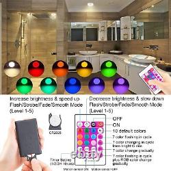 HONWELL Motion Sensor LED Ceiling Light, RGB Color Changing Ceiling Lamp with