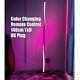Helix Color Changing Rgb Led Corner Floor Lamp Pole Light Living Room Modern