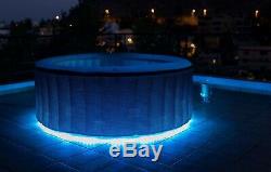 Inflatable Hot Tub With Led Lights