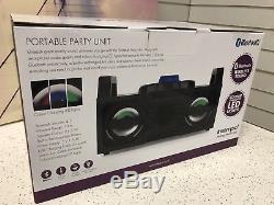 Intempo EE1834 Bluetooth Portable Party Speaker with Colour Changing LED Lights