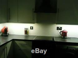 Kitchen Under Unit Pelmet Plinth Display Cabinet Energy Saving LED Strip Lights