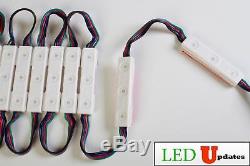LEDUPDATES STOREFRONT LED LIGHT COLOR CHANGE RGB include TRACK & UL POWER SUPPLY