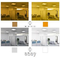 LED 6300LM 60W Dimmable Color Changeable Wireless Drop Ceiling Flat Panel Light