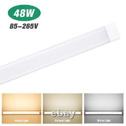 LED Batten Tube Light 2/3/4/5FT Bar Garage Lighting Ceiling Lamp 240V Cool White