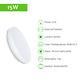 Led Ceiling Lights Round Panel Rgb/cwithww Smart Downlight Living Room For Alexa