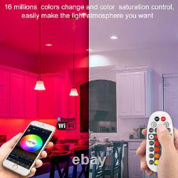 LED Down light WiFi Bluetooth Smart Ceiling Downlight APP RGBWC Changing Color