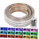 Led Rope Lights, 50 Ft Waterproof Color Changing Strip Light For Outdoor 50 Ft
