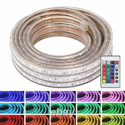 LED Rope Lights, 50 ft Waterproof Color Changing Strip Light for Outdoor 50 FT