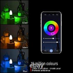 LED Smart RGB WiFi 40W Bulbs for Apps by iOS Android Amazon Alexa Google Home