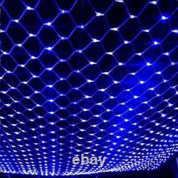 LED String Fairy Net Lights Curtain Mesh Christmas Party Outdoor Indoor Lights