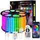Led Strip Light 20m, Greensun Rgb Colour Changing Rope Lights 1200 Leds With Ip65