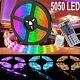 Led Strip Light 5050 Rgb Colour Changing Tape Cabinet Lighting With Remote Control