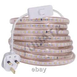 LED Strip Lights 220V 5050 Tape Rope Waterproof Commercial Garden&Patio Lighting