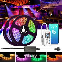 LED Strip Lights 5050 RGB/RGBWithRGBWW Color Light TV Bluetooth Control Lighting