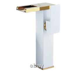 LED Waterfall Faucet Color Changing LED Copper Durable Sleek Single Hole