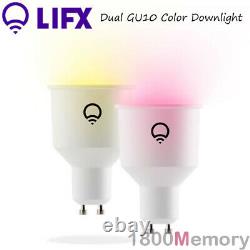 LIFX 2 Pack GU10 Smart Colour Downlight LED Down Light 16 Million Colors