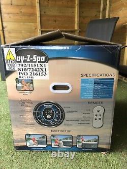 Lay-Z-Spa Bali 4 Person LED Hot Tub Lazy Spa 2020 Model CHESHIRE COLLECT Used