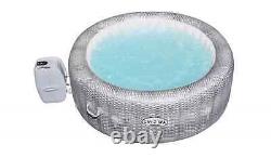 Lay-Z-Spa Honolulu AirJet Portable Spa 6 person LED Hot tub Grey